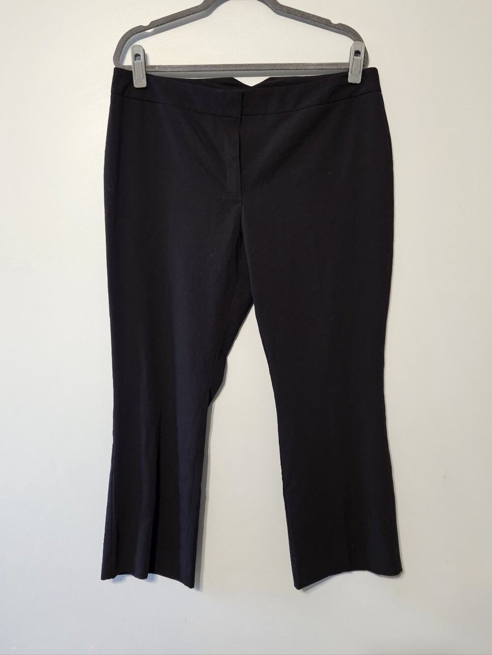 Worthington Black Cropped Stretch Dress Pants